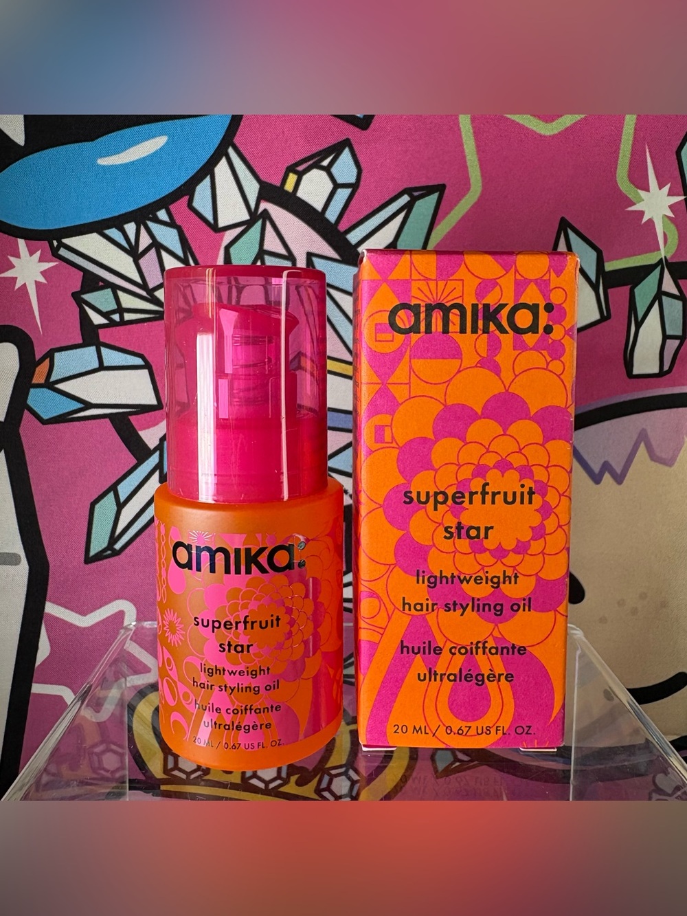 Amika Superfruit Star Lightweight Hair Styling Oil 20ml